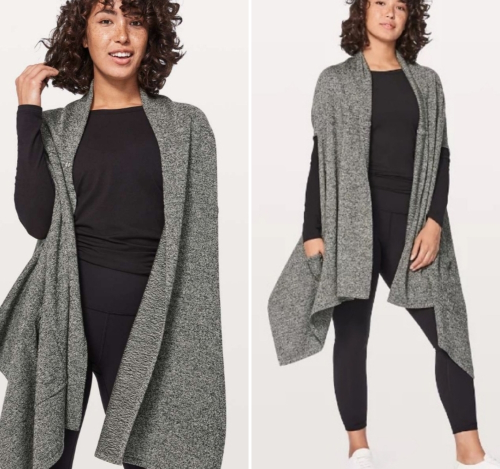 Lululemon live freely wrap, angel wings,  one size.